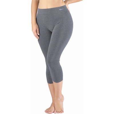 Gina Unisex legíny 3/4 délka 95032P Šedá-bílá