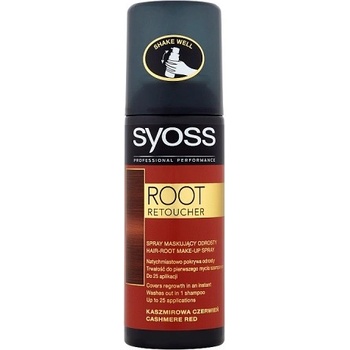 Syoss Root Retoucher kašmírově červený sprej na odrosty 120 ml
