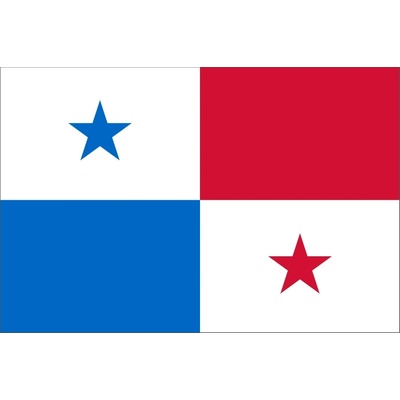 Panama vlajka - 150 x 225 cm - tunel, karabína