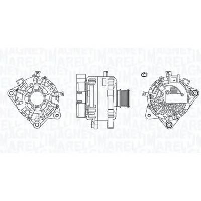 MAGNETI MARELLI Alternátor MAG 063730849010