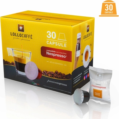 Lollo caffé Kávové kapsle Classico Espresso do NESPRESSO 30 ks