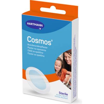 Cosmos náplasti na popáleniny 68 x 43 mm 8 ks