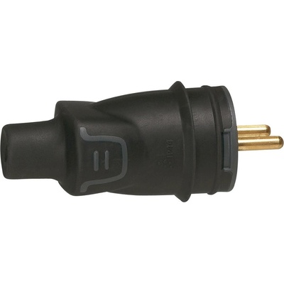 Vidlice gumová přímá IP44 50445 050445 Legrand