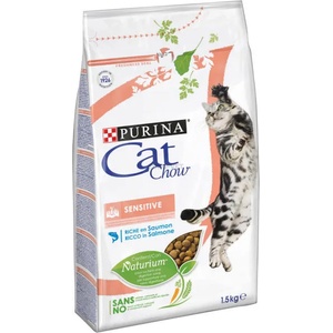Cat Chow Sensitive salmon 1,5 kg