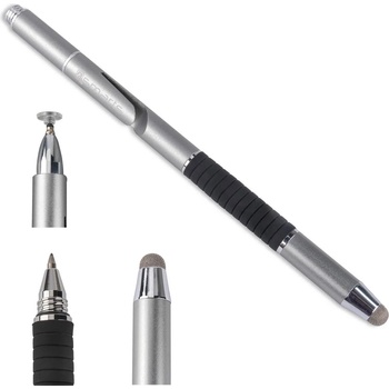 4smarts 3in1 Stylus Pen PRO - тъч писалка с три различни накрайника (сребрист)