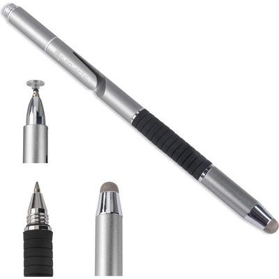 4smarts 3in1 Stylus Pen PRO - тъч писалка с три различни накрайника (сребрист)