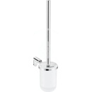 Jika BASIC WC souprava - kartáč a skleněná miska, chrom H3843A10040001