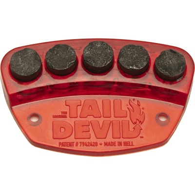 Tail Devil Spark Plate Red Jiskřič na tail skateboardu