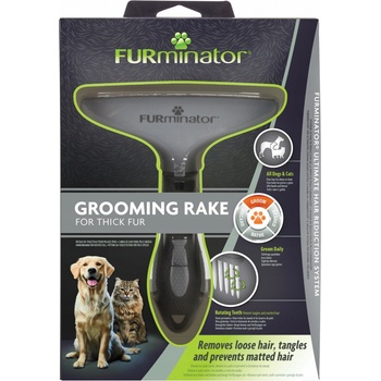 Furminator Grooming Rake hrebeň na dlhú srsť 12 cm