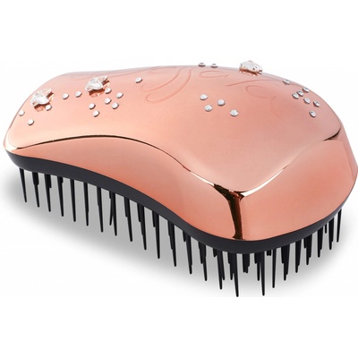 Dessata Original Maxi Swarovski Rose Gold Butterfly rozčesávacia kefa na vlasy