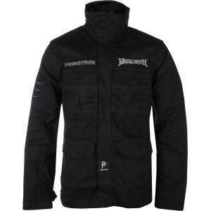 PRIMITIVE Мъжко яке PRIMITIVE х MEGADETH - Rattlehead M65 - Черен - pa421171-blk