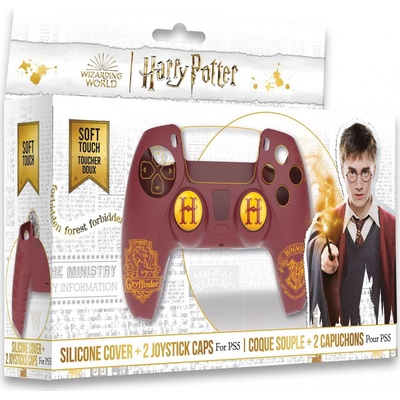 Freaks and Geeks ochranná sada pro DualSense s motivem Harry Potter - Gryffindor