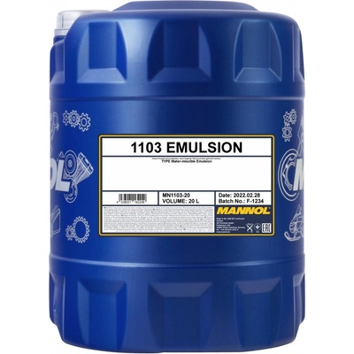 MANNOL Смазка MANNOL Emulsion 20 л (4036021162270)
