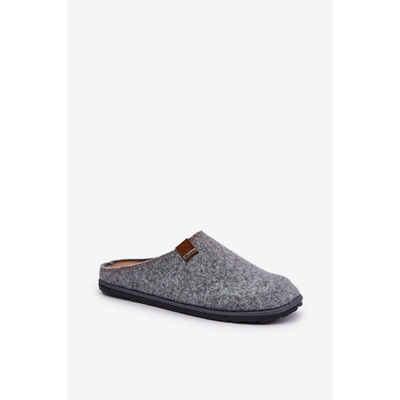 Slippers Big Star Classic Men's KK176001 Grey šedá