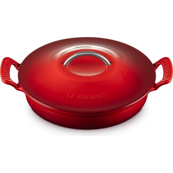 Le Creuset Modern Heritage Gourmet Тенджера ниска 28 см, черешов (21701280602430)