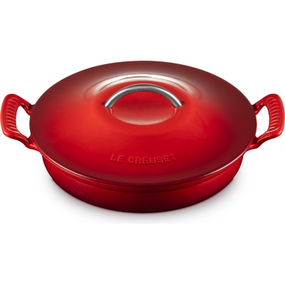 Le Creuset Modern Heritage Gourmet Тенджера ниска 28 см, черешов (21701280602430)