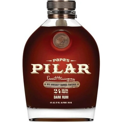 Papa's Pilar Dark Rye Whiskey Barrel Finished 43% 0,7 l (holá láhev)