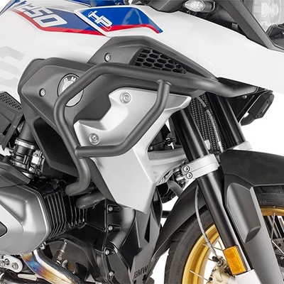 KAPPA padací rám BMW R 1200GS (14-18), R 1250GS (19-23) černá - horní - u modelu R 1250GS (19-23) pro montáž bez přídavných originálních halogenů