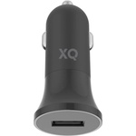 XQISIT Зарядно за кола с USB-A изход и технология за бързо зареждане - Xqisit USB-A Car Charger 2.4A (черен) (36074)