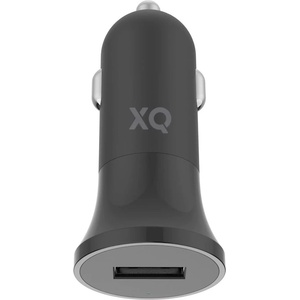 XQISIT Зарядно за кола с USB-A изход и технология за бързо зареждане - Xqisit USB-A Car Charger 2.4A (черен) (36074)