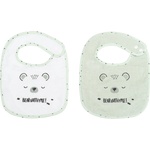 Kikkaboo Сет лигавници KikkaBoo - Bear with me, Mint, 2 броя (31104010067)