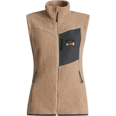 Lundhags Дамски вълнен елек Lundhags Women's Flok Wool Pile Vest Wool vest - Sand II (132-0966-0412)