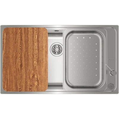 Teka Иноксова мивка за вграждане, гладка BIG BOWL 80 1C PLUS (Bahia PLUS) (М.539.4)