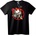 NOONEBRAND Тениска на Pennywise клоуна - L, Black