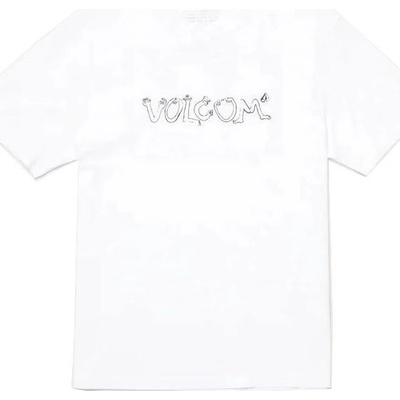 Volcom Crazybal S/S bílá