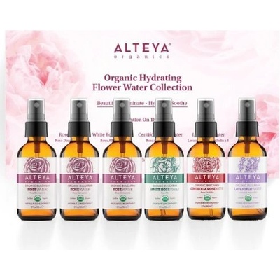 Sada kvetinových vôd Alteya Organics 6x60 ml USDA ORGANIC