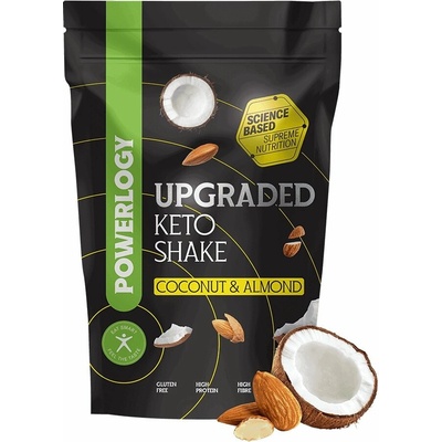 Powerlogy Upgraded Keto Shake Coconut & Almond 600 g