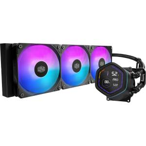 Cooler Master Охладител за процесор Cooler Master MASTERLIQUID CORE NEX DIGITAL 360 (CM-FAN-MLX-D36M-A18PA-RD)