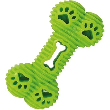 Image 1 of NOBBY Играчка за куче кокал, от tpr гума, с отвори за лакомства, плуваща, Ø 13 см, 165 гр - nobby Германия - 63576