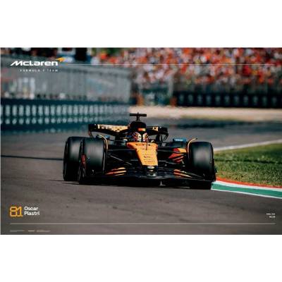 Plagát, Obraz - Formula 1 - Oscar Piastri - Imola, 91.5 × 61 cm