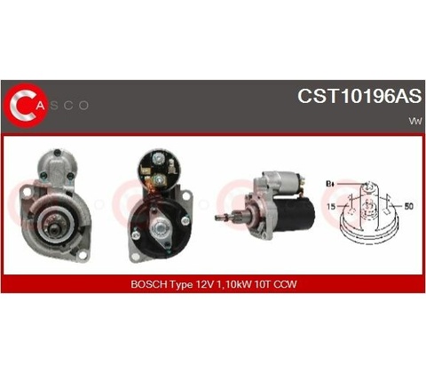 Startér CASCO CST10196AS