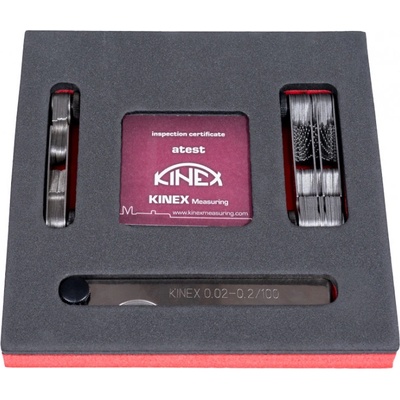 KINEX K-MET Závitová měrka sada 1130 1146 1148 s111-32-058