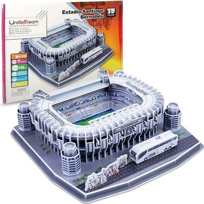 HABARRI 3D Puzzle fotbalový stadion Real Madrid FC - "Santiago Bernabeu", 160 ks