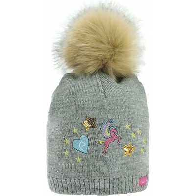 čepice EQUI kids Joly dětská šedá