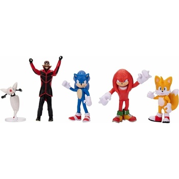 Jakks Pacific Sonic The Hedgehog Sonic 2 Set 5 figúrok 6cm