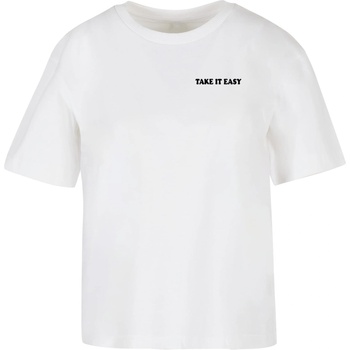 Mister Tee Тениска Take It Easy Flowers Tee white XXLUB-MST337-00220 - Камуфлаж, размер XXL