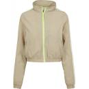 Urban Classics Ladies Short Piped Track concrete electriclime
