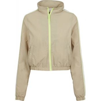 Urban Classics Ladies Short Piped Track concrete electriclime