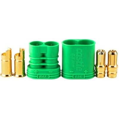 Castle zlacený konektor 6.5mm pár