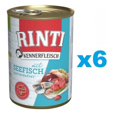 Rinti Kennerfleisch Adult Sea Fish 6 x 400 g