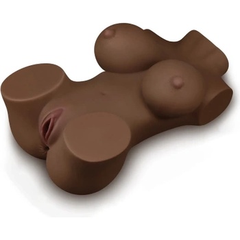 Image 1 of Lovetoy Реалистичен мастурбатор с вагина и анус Streetgirl's #5 кафяв