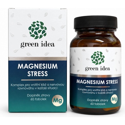 Green idea Magnesium Stress tobolky 60 ks