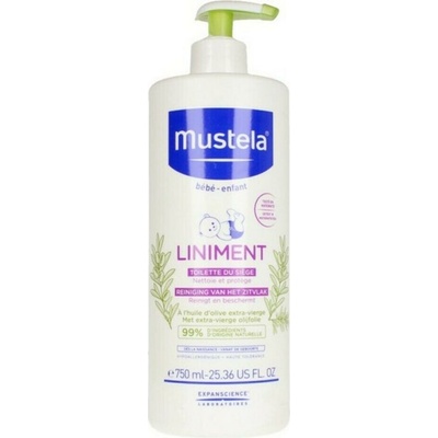 Mustela Bébé Liniment jemné čisticí mléko pro děti od narození 750 ml