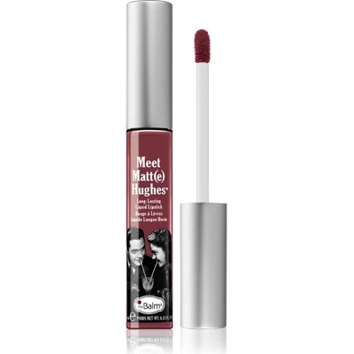 theBalm Meet Matt(e) Hughes Long Lasting Liquid Lipstick дълготрайно течно червило цвят Confident 7.4ml