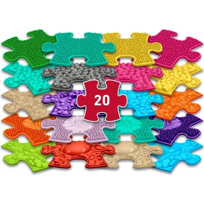 MUFFIK Set ortopedických podložek Mini puzzl – Zbozi.Blesk.cz