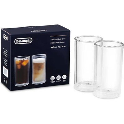 Delonghi Dvojstenné poháre na Cold Brew 2 x 300 ml